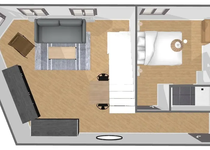 شقة Duplex 2 Bedrooms 2 Bath *